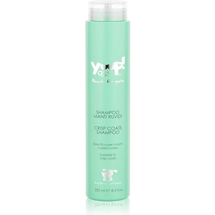 YUUP! - Shampoo für Hunde und Katzen raues Fell, 250 ml, reinigt gründlich ohne die Fellstruktur zu verändern, mit Aloe und natürlichen Extrakten – Bild 1