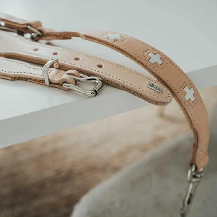 Hunter Hunde-Halsband Swiss natur XXS-XS – Bild 8