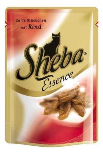 Sheba Megapack Varietäten Frischebeutel 28 x 85 g - Delikatesse in Gelee mit Truthahn, ohne künstliche Farb- und Konservierungsstoffe