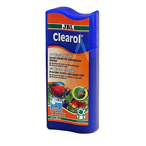 JBL Clearol 23032 Wasseraufbereiter für kristallklares Süßwasser, 250 ml zur Trübstoffbeseitigung