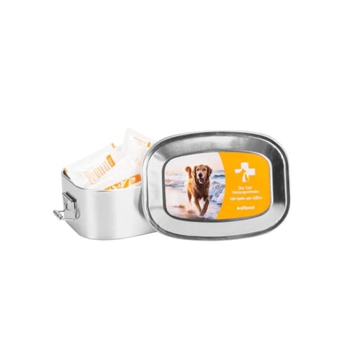 Alfavet Dia Tab PRO, Diät-Ergänzungsfuttermittel für Hunde und Katzen, Kautablette gegen Durchfall, 20 x 5,5g in praktischer Dose