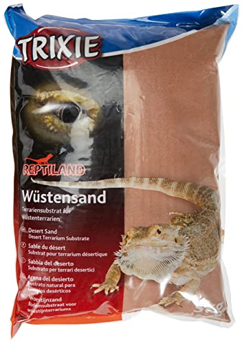 Trixie Reptiland Wüstensand rot, feinkörniger Bodengrund für Wüstenterrarien, 5kg