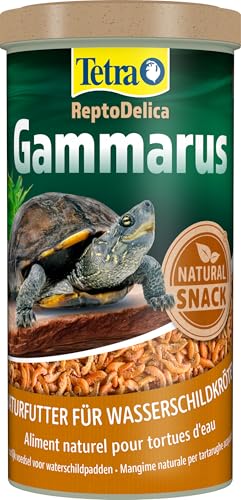 Tetra Gammarus 1l, Terrarienfutter aus sorgfältig getrocknetem Naturfutter für optimale Qualität und Verträglichkeit