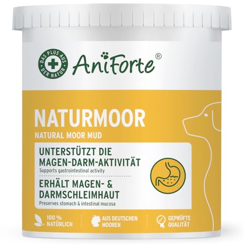AniForte Heilmoor 750 g, Naturmoor für Hunde und Katzen zur Unterstützung der Verdauung und des Immunsystems, aus deutschen Mooren