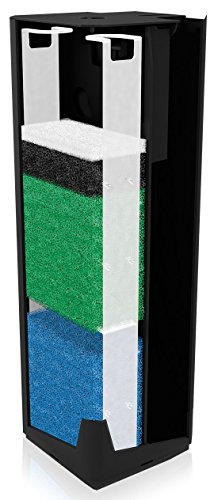 Juwel Aquarium Bioflow Super Innenfiltersystem, für Aquarien ab 40 cm Höhe bis 150 Liter, mit hervorragender Filterung und Eccoflow 300 Pumpe