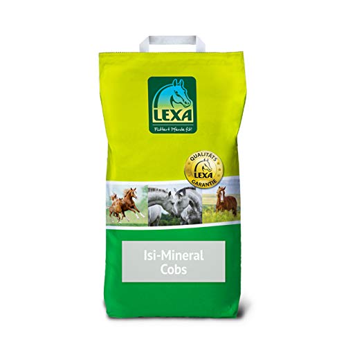 LEXA Isi-Mineral-Cobs 4,5 kg Beutel, Pferdefutter für alle Rassen mit Haut- und Fellproblemen