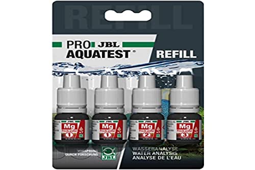 JBL ProAquaTest Mg, Aquarium-Wassertest für Magnesium, Labor-Komparatorsystem für ca. 60 Messungen, inkl. Glasküvetten und Reagenzien