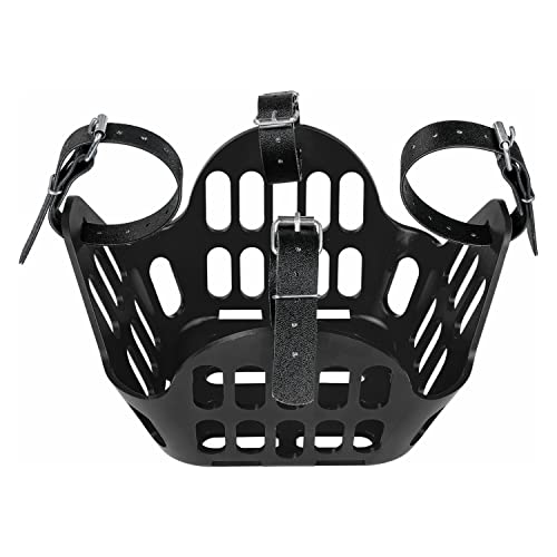 Nordic Medica Greenguard Fressstopp Maulkorb, schwarze Fressbremse zur langsamen Futteraufnahme mit gleichmäßiger Luftzirkulation