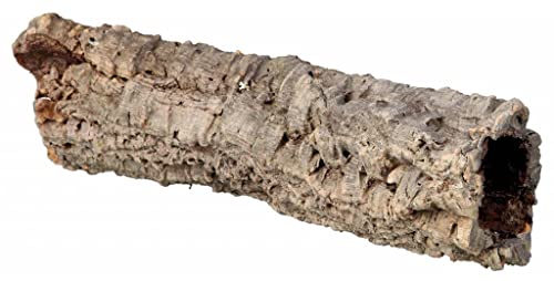 TRIXIE Korkröhre 76404, Terrarien-Dekoration für Reptilien und Kleinnager, optimale Rückzugsmöglichkeit und Klettermöglichkeit, 148 g