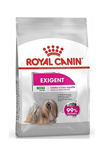 Royal Canin Exigent Mini, Hundefutter für wählerische Hunde bis 10 kg, 3 kg, knusprige Kroketten mit schmackhafter Füllung