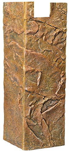 Juwel Aquarium Filtercover Cliff Dark 555x186/157mm, naturgetreue Felsstruktur, extrem leicht zuschneidbar, süß- und meerwassergeeignet