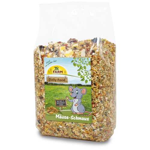 JR FARM Mäuse-Schmaus 600g, Alleinfuttermittel für Mäuse, hochwertige Inhaltsstoffe