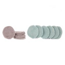Image for Badizio Beauty Mikrofaser Augenpads zum Abschminken grau & mint 12tlg.